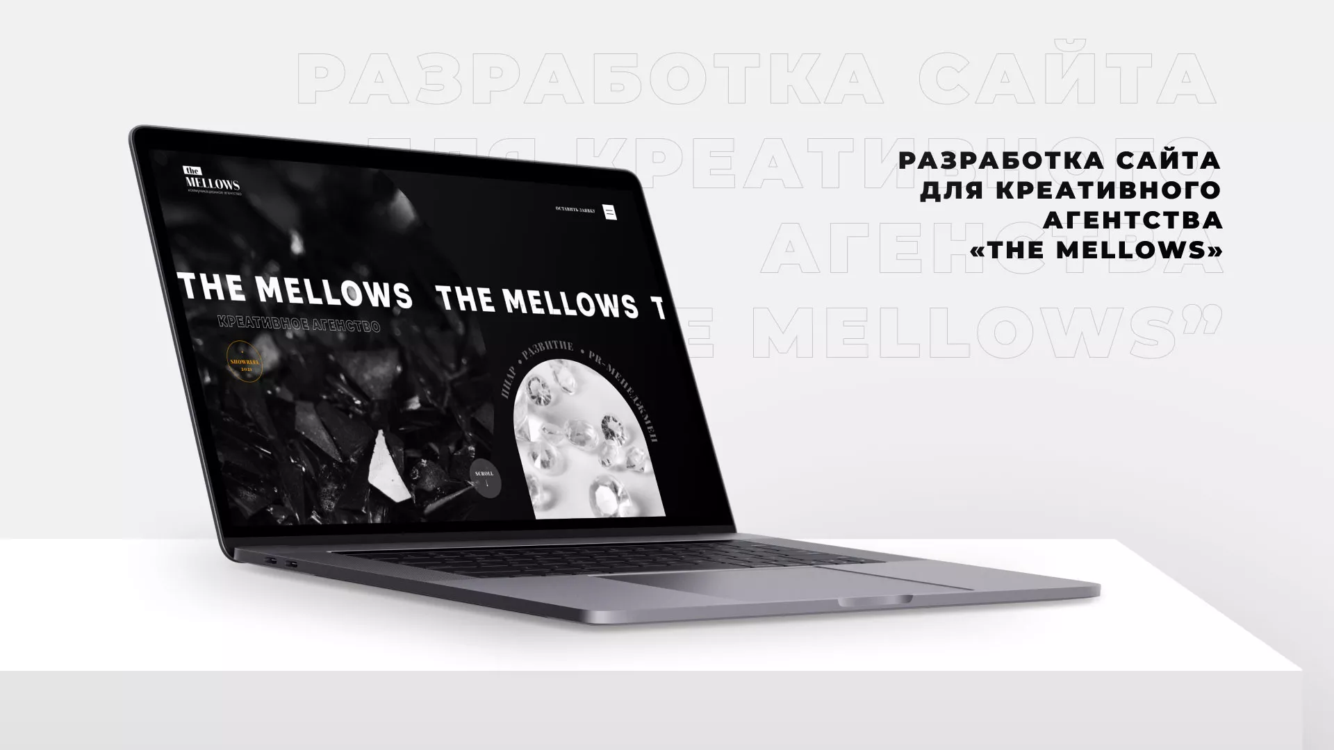 Разработка сайта креативного агентства «The Mellows» в Сусумане