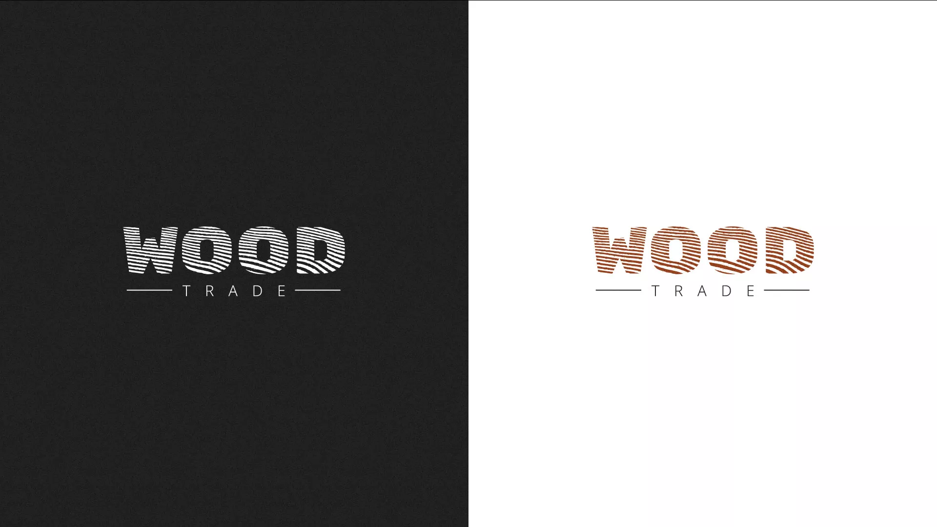 Разработка логотипа для компании «Wood Trade» в Сусумане
