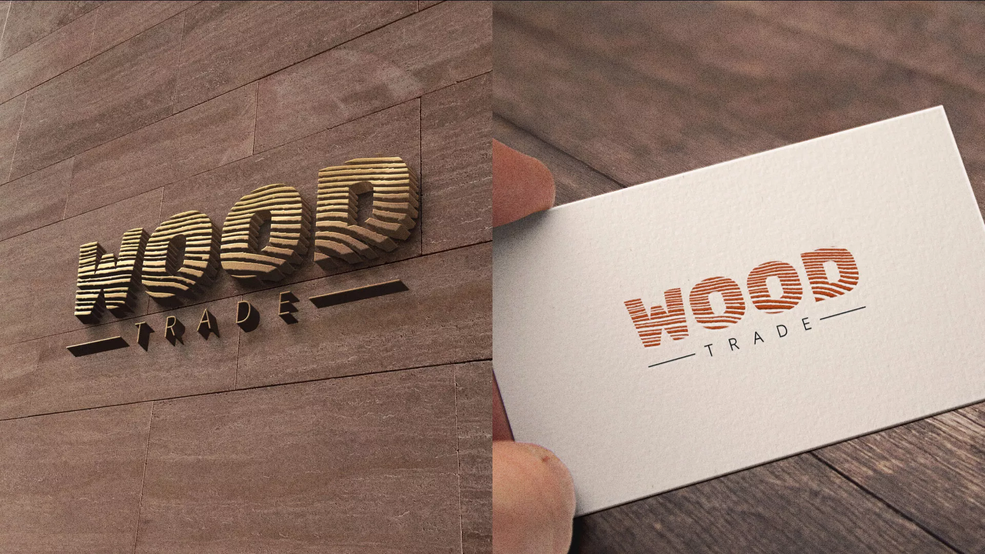 Разработка логотипа для компании «Wood Trade» в Сусумане