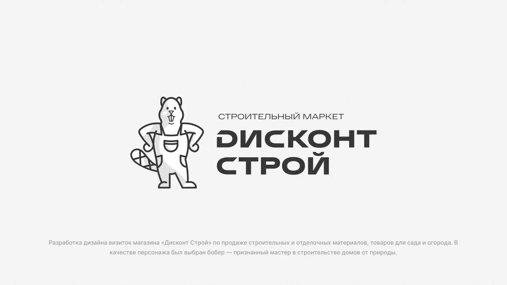 Разработка дизайна визиток магазина «Дисконт Строй» в Сусумане