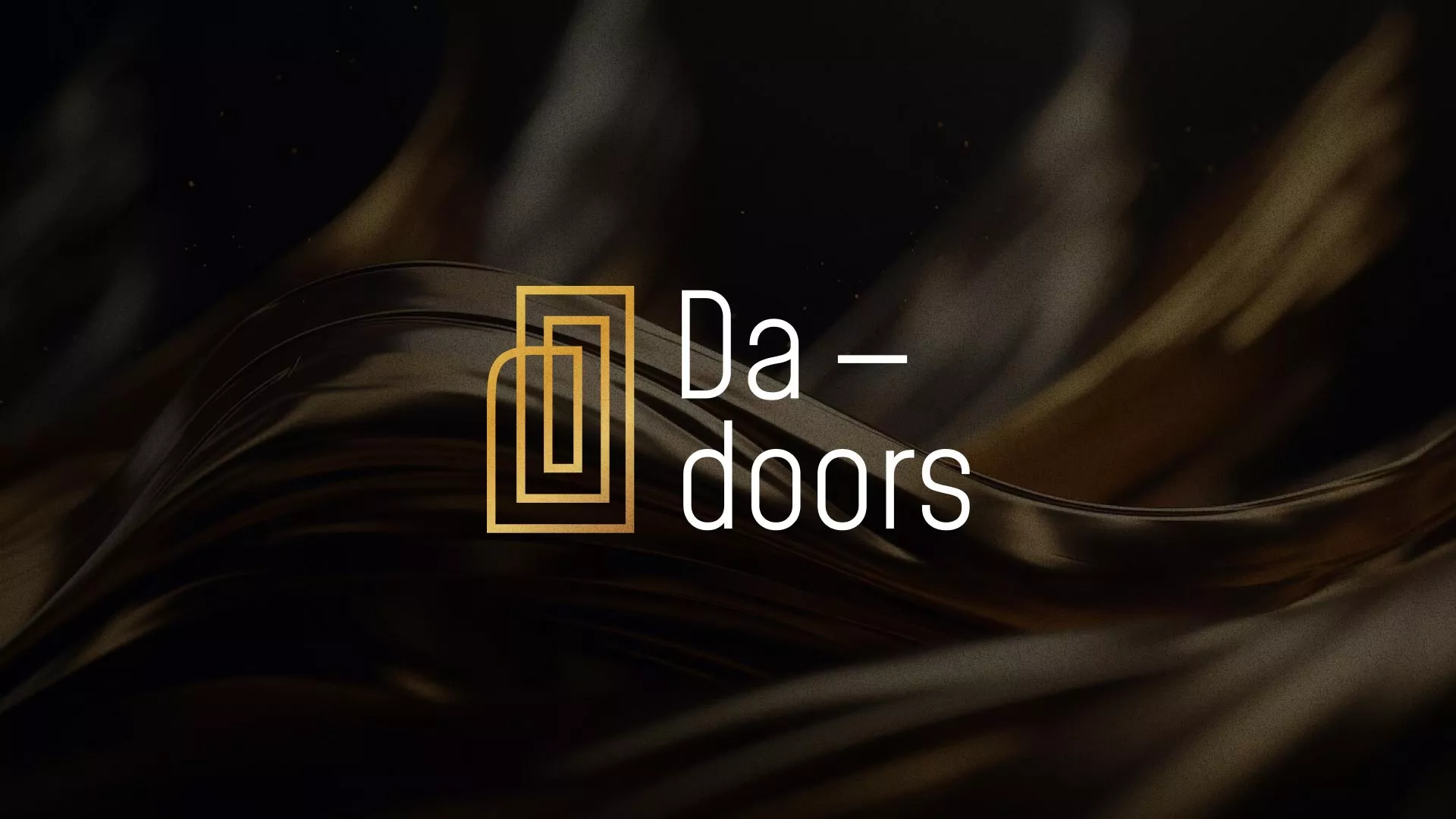 Разработка логотипа для компании «DA-DOORS» в Сусумане